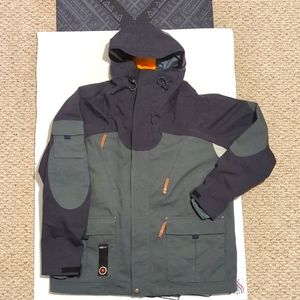 Burton Black and Gray Ski & Snowboard Jacket